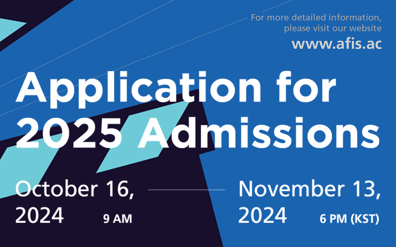 Applicatio for 2025 Admissions